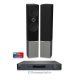 NAD C338 stereo stiprintuvas su Tannoy Platinum F6 kolonėlėmis NAD C338 stereo stiprintuvas su Tannoy Platinum F6 kolonėlėmis