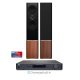 NAD C338 stereo stiprintuvas su Tannoy Platinum F6 kolonėlėmis NAD C338 stereo stiprintuvas su Tannoy Platinum F6 kolonėlėmis