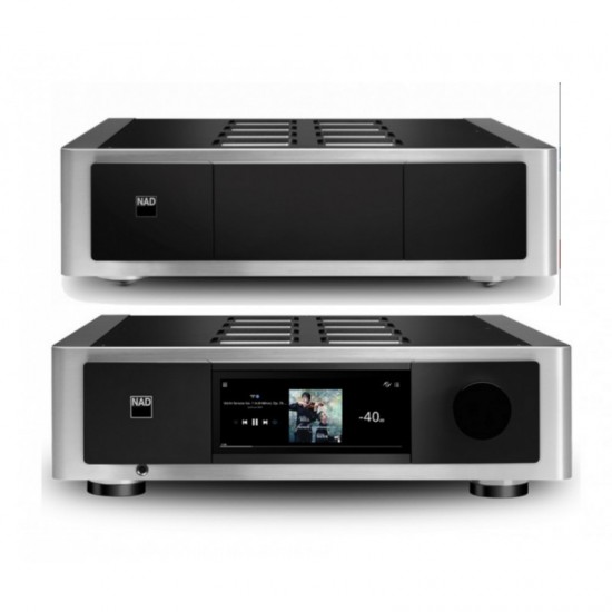 NAD M66 pradinis stiprintuvas su NAD M23 galios stiprintuvu (Ex-Demo)