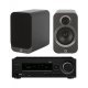 Onkyo R-N855 stereo stiprintuvas su Q Acoustics Q3020i kolonėlėmis Onkyo R-N855 stereo stiprintuvas su Q Acoustics Q3020i kolonėlėmis