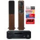 Yamaha R-N303D stereo stiprintuvas su Q Acoustics Q3050i kolonėlėmis Yamaha R-N303D stereo stiprintuvas su Q Acoustics Q3050i kolonėlėmis