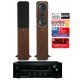 Onkyo TX-8250 stereo stiprintuvas su Q Acoustics Q3050i kolonėlėmis Onkyo TX-8250 stereo stiprintuvas su Q Acoustics Q3050i kolonėlėmis
