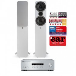 Yamaha R-S202D stereo stiprintuvas su Q Acoustics Q3050i kolonėlėmis