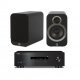 Yamaha RS-202D integruotas stiprintuvas su Q Acoustics Q3020i kolonėlėmis Yamaha RS-202D integruotas stiprintuvas su Q Acoustics Q3020i kolonėlėmis