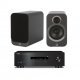 Yamaha RS-202D integruotas stiprintuvas su Q Acoustics Q3020i kolonėlėmis Yamaha RS-202D integruotas stiprintuvas su Q Acoustics Q3020i kolonėlėmis