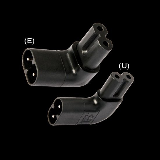 AudioQuest kampiniai C7 maitinimo adapteriai AudioQuest kampiniai C7 maitinimo adapteriai