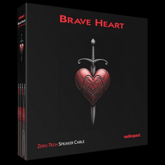 AudioQuest Brave Heart Full-Range kolonėlių kabelis