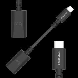 AudioQuest DragonTail USB-C Adaptor kabelis