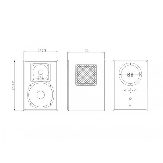 M&K Sound SUR55T efektinės kolonėlės