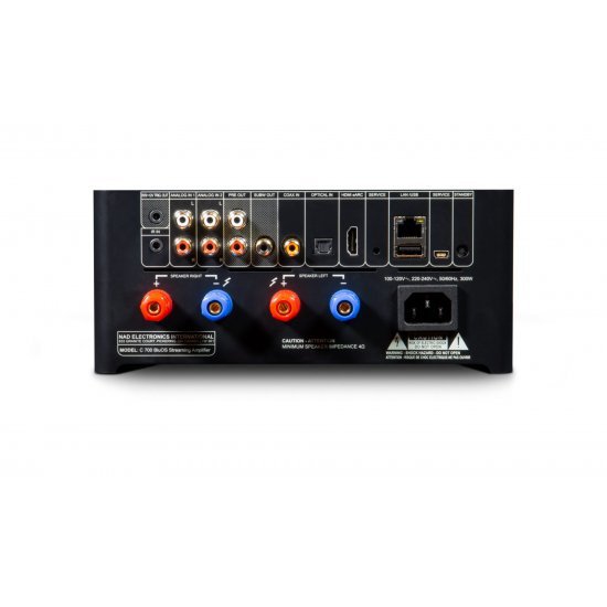 NAD C 700 stereo stiprintuvas su tinklo grotuvu NAD C 700 stereo stiprintuvas su tinklo grotuvu