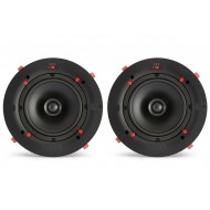 Q Acoustics QI65CE (Easyfit) įmontuojamos kolonėlės apvaliomis grotelėmis