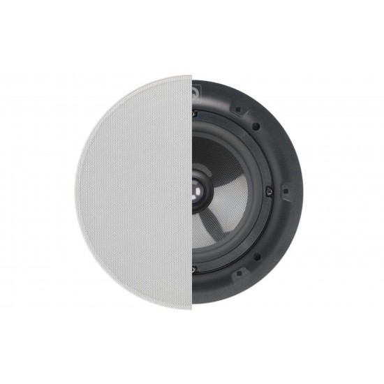 Q Acoustics Performance QI65CP įmontuojamos kolonėlės apvaliomis grotelėmis 