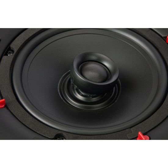 Q Acoustics QI65CWE IPX4 (Easyfit) įmontuojamos kolonėlės apvaliomis grotelėmis