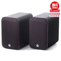 Q Acoustics M20 HD aktyvinės garso kolonėlės (juodos)