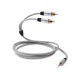 QED Performance Jack to Phono kabelis
