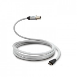 QED Performance USB C(M)-B(M) kabelis