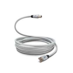 QED Performance USB A(M)-B(M) kabelis