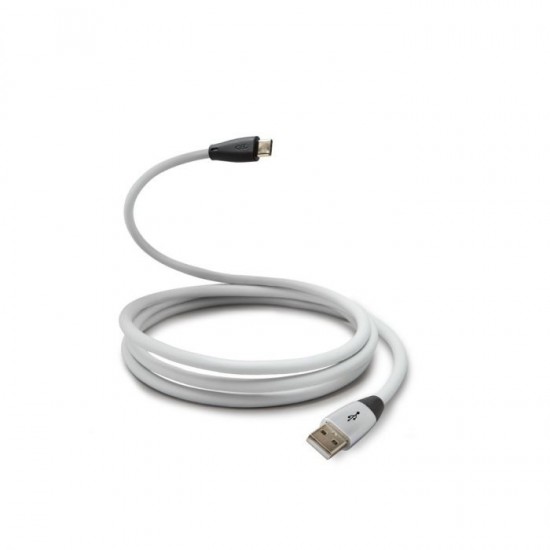 QED Performance USB A(M)-C(M) kabelis