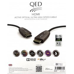 QED Performance Active HDMI kabelis (7,5m - 50m)