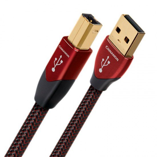 AudioQuest Cinnamon USB (A-B) kabelis 