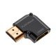 AudioQuest horizontalus kampinis HDMI adapteris 