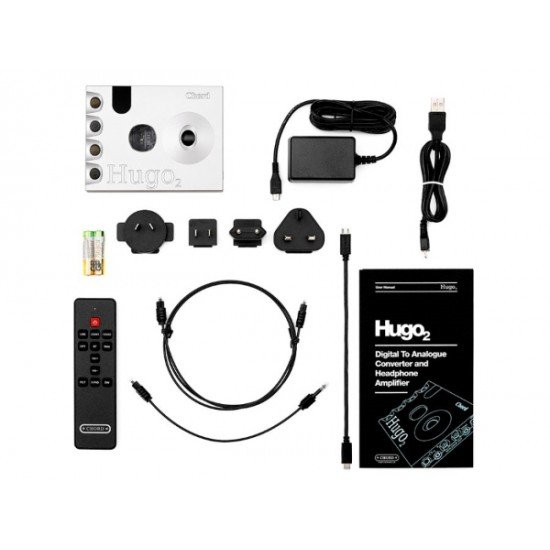 Chord Hugo2 mobilus keitiklis (DAC) su ausinių stiprintuvu 