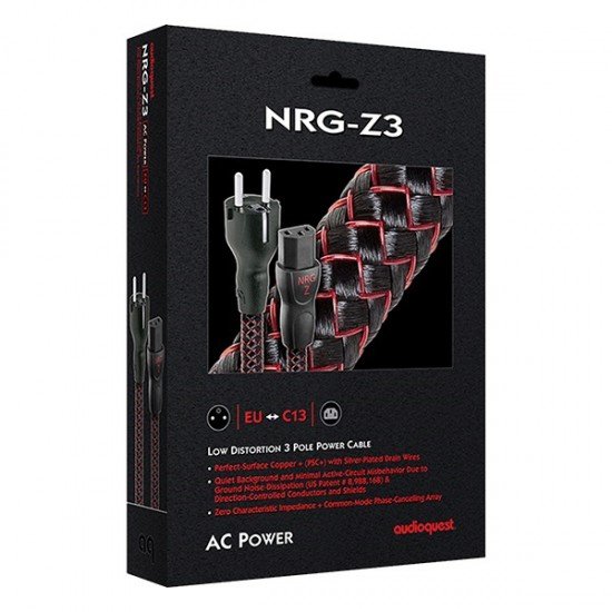 AudioQuest NRG-Z3 maitinimo kabelis 