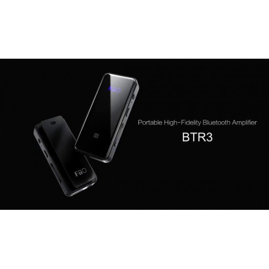 Fiio BTR3 nešiojamas ausinių stiprintuvas su DAC ir Bluetooth funkcija Fiio BTR3 nešiojamas ausinių stiprintuvas su DAC ir Bluetooth funkcija