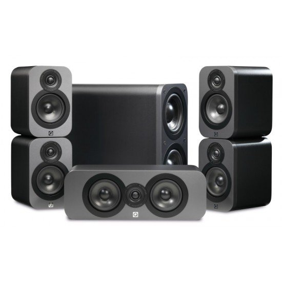Q Acoustics Q3000 5.1 namų kino kolonėlių komplektas Q Acoustics Q3000 5.1 namų kino kolonėlių komplektas