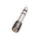 AudioQuest 3,5mm į 6,3mm ausinių adapteris AudioQuest 3,5mm į 6,3mm ausinių adapteris