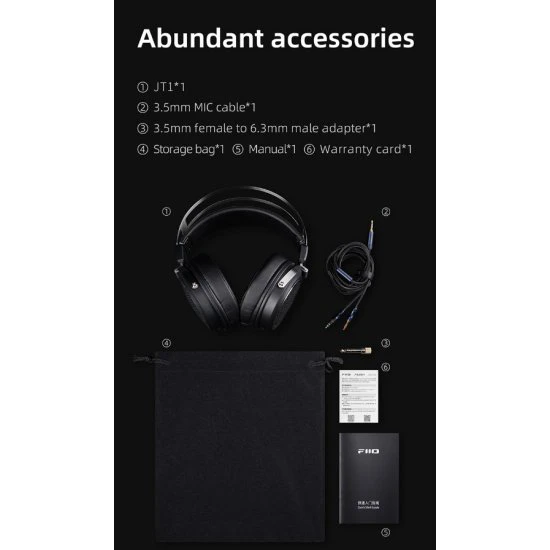 FIIO JT1 ausinės FIIO JT1 ausinės