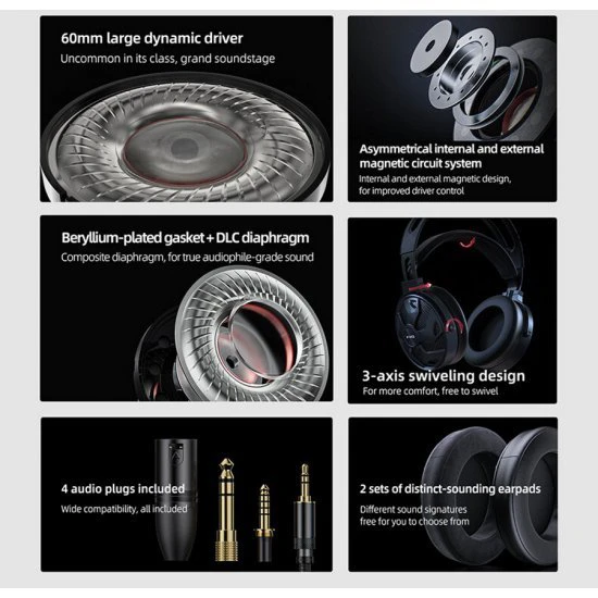 FIIO FT3 ausinės FIIO FT3 ausinės