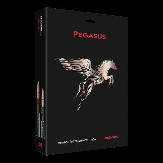 AudioQuest Pegasus tarpblokinis kabelis RCA AudioQuest Pegasus tarpblokinis kabelis RCA