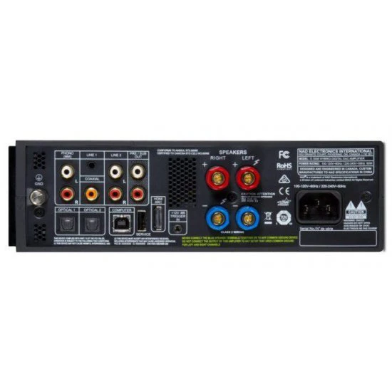 NAD D3045 stereo stiprintuvas su DAC funkcija NAD D3045 stereo stiprintuvas su DAC funkcija