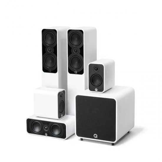Q Acoustics 5040i 5.1 namų kino kolonėlių komplektas Q Acoustics 5040i 5.1 namų kino kolonėlių komplektas