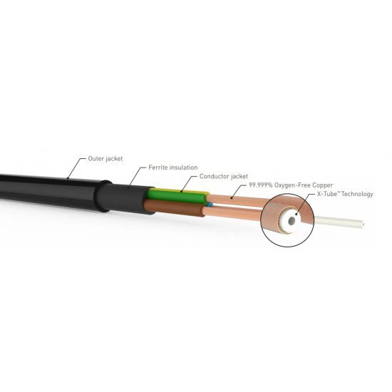 QED XT5 maitinimo kabelis QED XT5 maitinimo kabelis